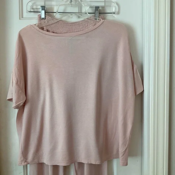 Honeydew Super Soft Jersey Pajama Set, Pale Pink, Short Sleeve, Size Small - Picture 5 of 15